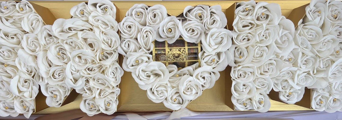 Fragrance scented Artificial Rose Gift boxes