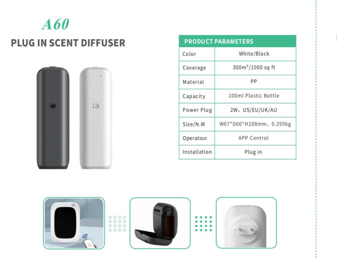Plug in diffuser