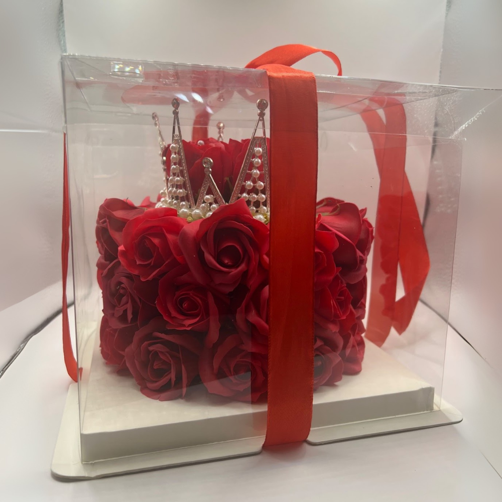 Fragrance scented Artificial Rose Gift boxes