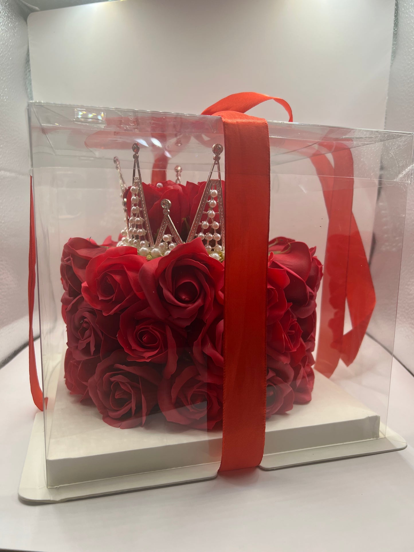 Fragrance scented Artificial Rose Gift boxes