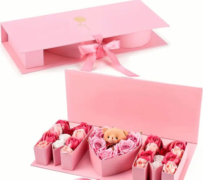 Fragrance scented Artificial Rose Gift boxes
